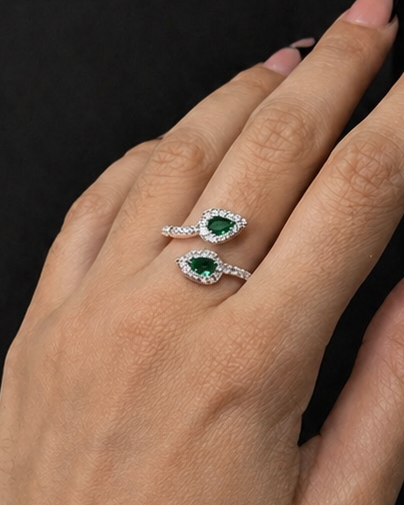 ANILLO ACERO BLANCO 11