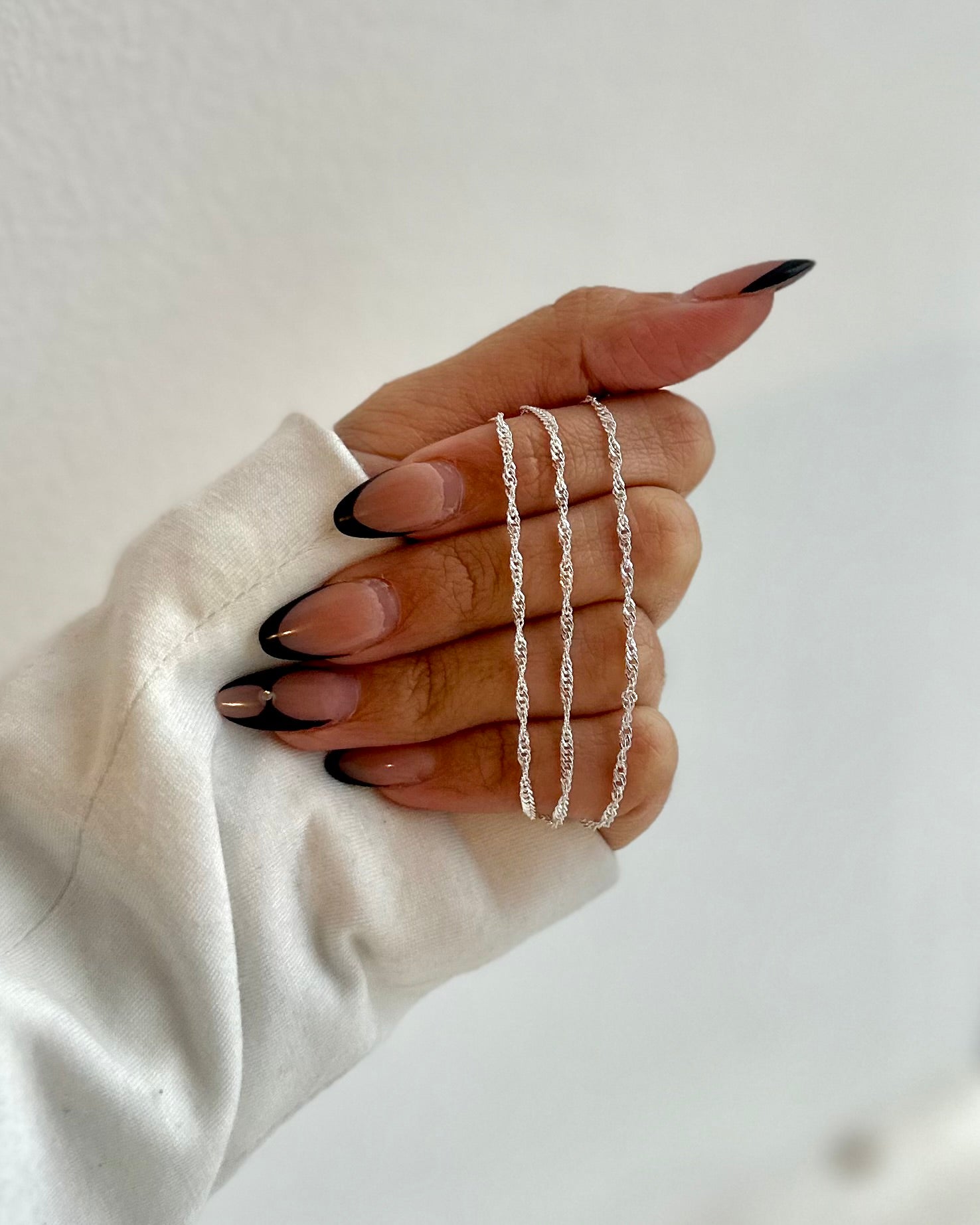 CADENA ACERO BLANCO