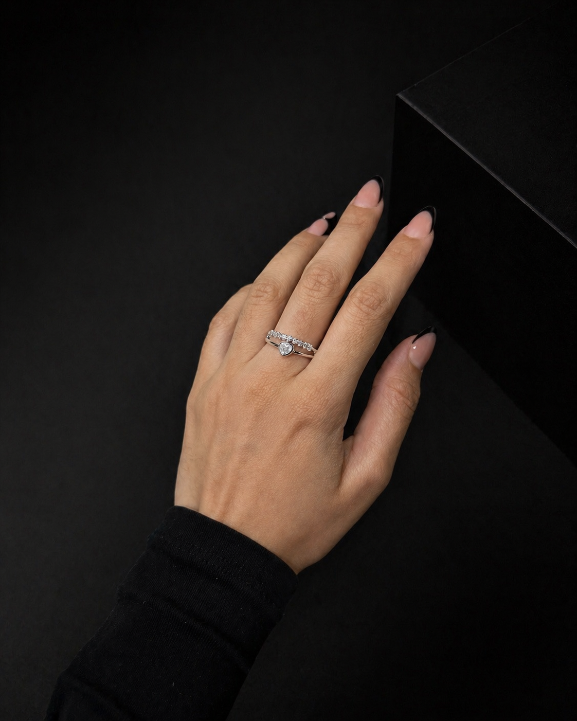 ANILLO ACERO BLANCO 13