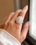 ANILLO ACERO BLANCO 6