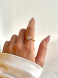 ANILLO ACERO DORADO 3